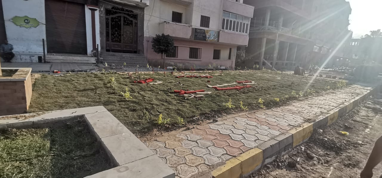 تطوير شوارع مدينة قويسنا